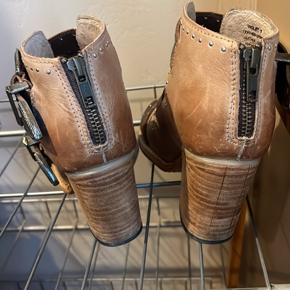 Freebird By Steven Violet Ankle Bootie Sandals - Picture 6 of 10